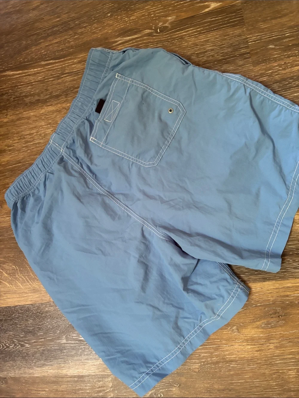 Nautica Men’s Blue Swim Trunks with  Drawstring medium